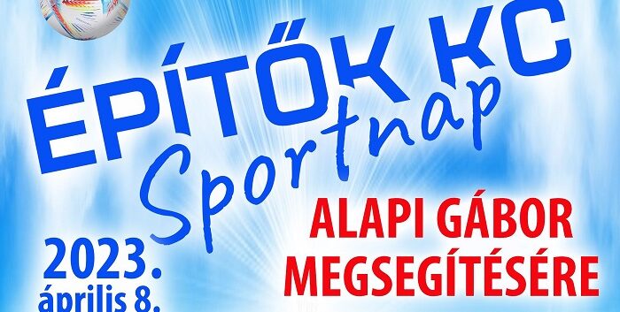 Sportnapot szervez az Építők KC